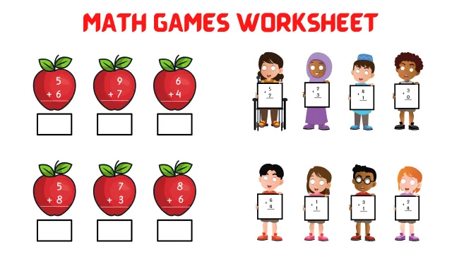 Free Printable Kindergarten Math Games Worksheets