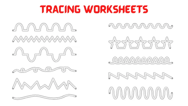 Free Printable Tracing Worksheets