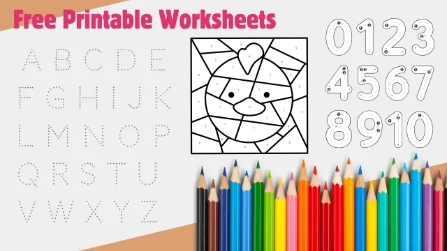 Free Printable Worksheets for Preschoolers