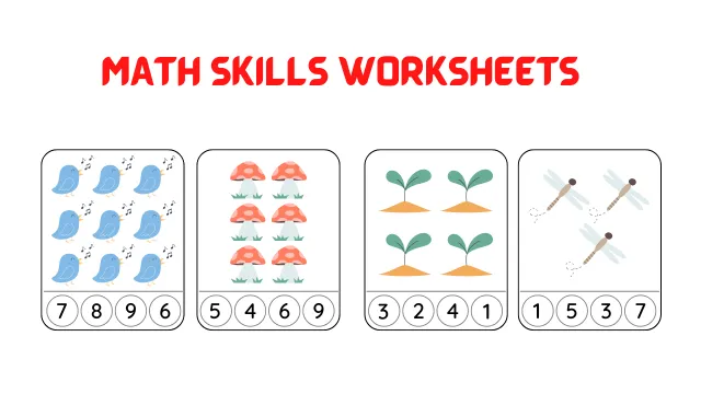 Fun Preschool Worksheets for Math Skills