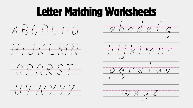 Handwriting Practice Worksheets for Preschoolers